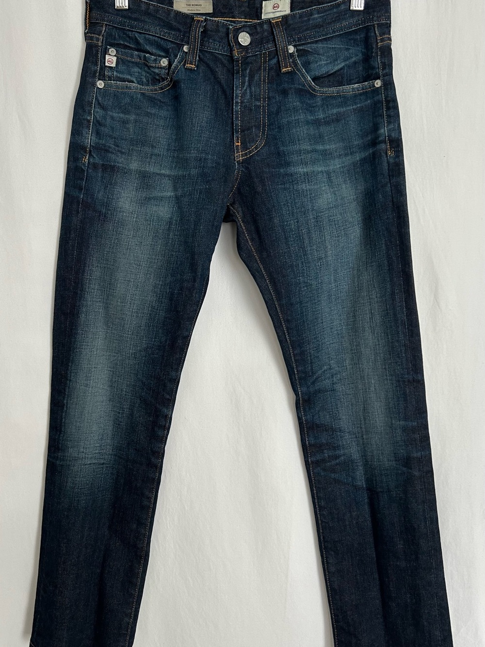 AG Adriano Goldschmied Nomad Jeans Sz29 Women’s Slim Straight Dark Blue Denim